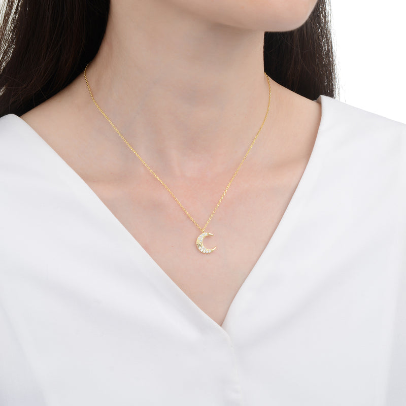 Gargantilla D'oro Luna