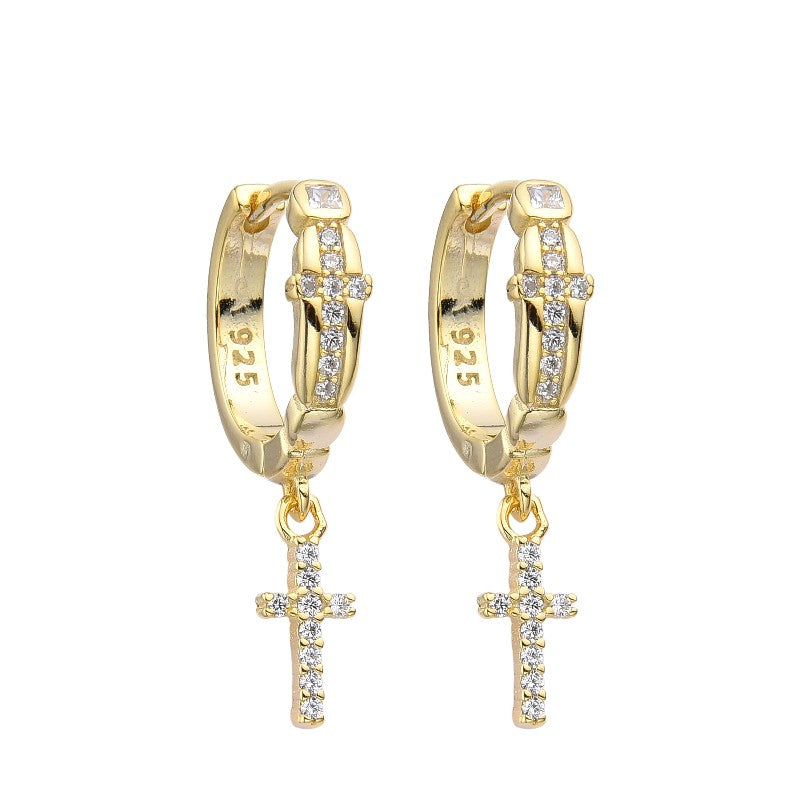 Argollas D'oro Croce