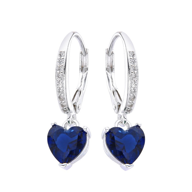 Zarcillos Cuore Blu