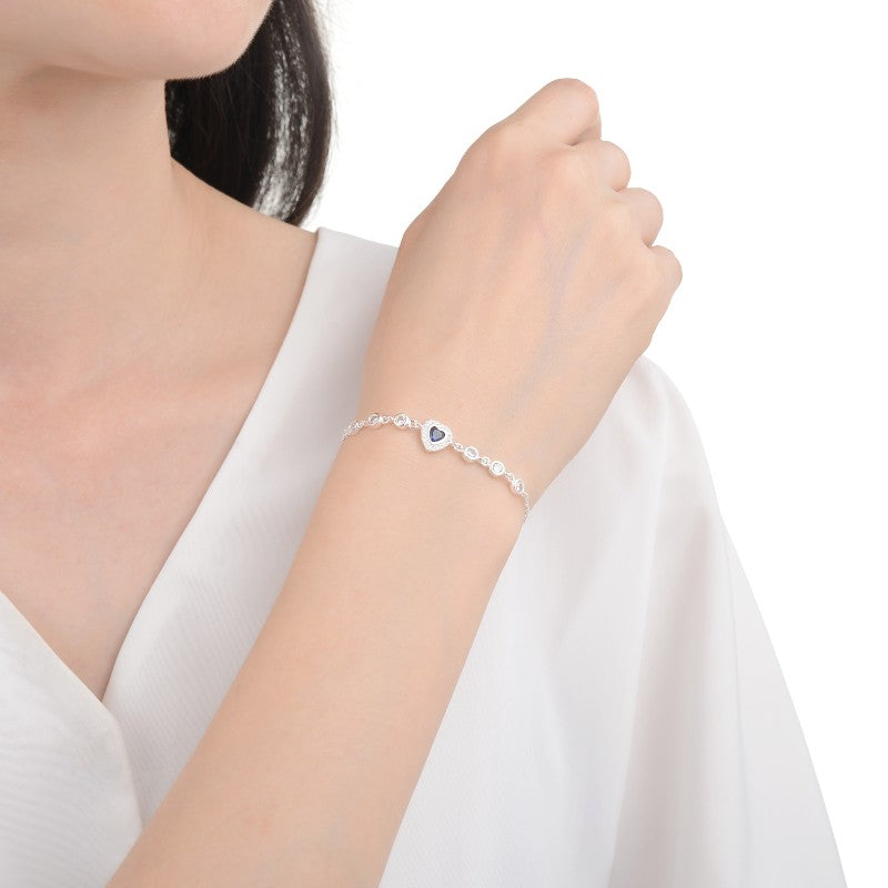 Pulsera Cuore Blu
