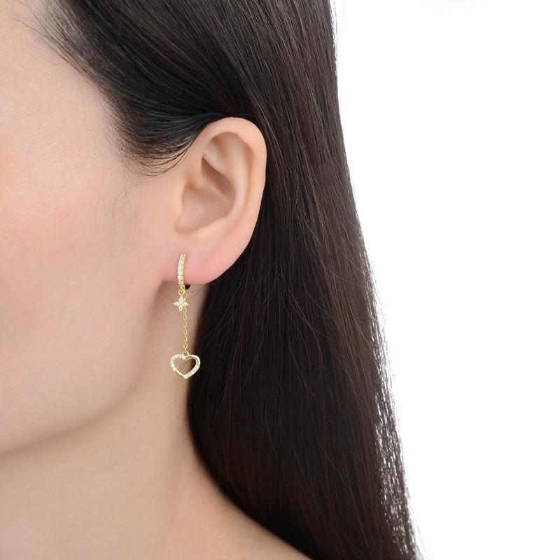 Argollas D'oro Cuore Sospeso