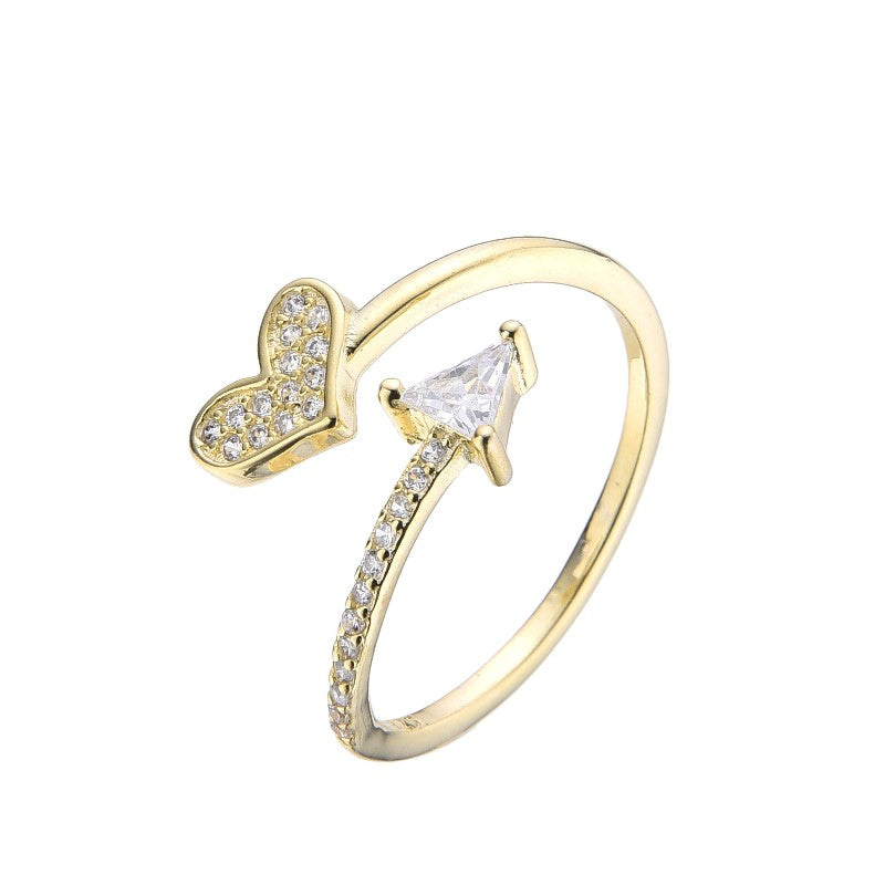 Anillo D'oro Cuore e Datario