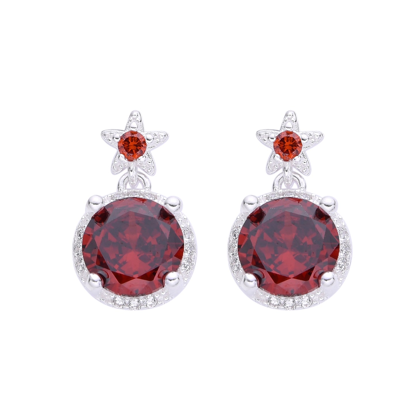 Zarcillos Stellina Rosso