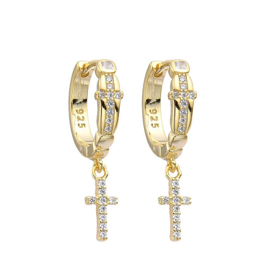 Argollas D'oro Croce