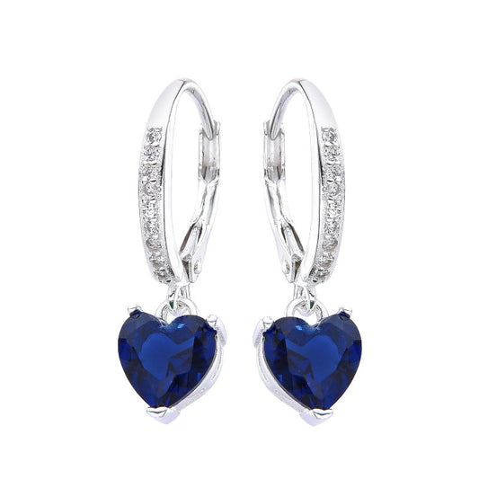 Zarcillos Cuore Blu