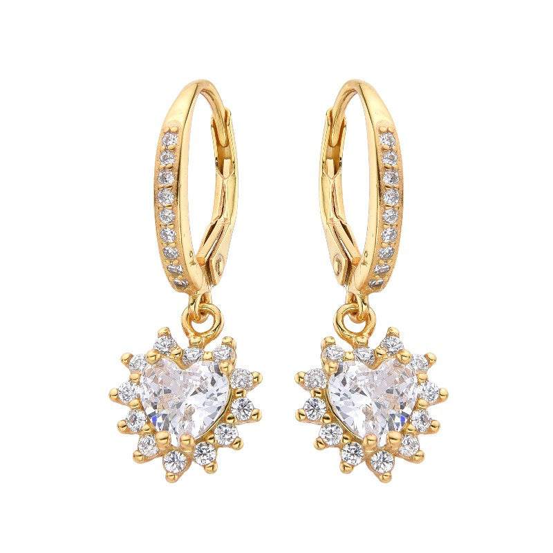Zarcillos D'oro Cuore