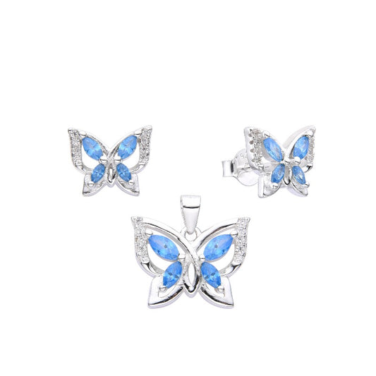 Set Farfalle Blu