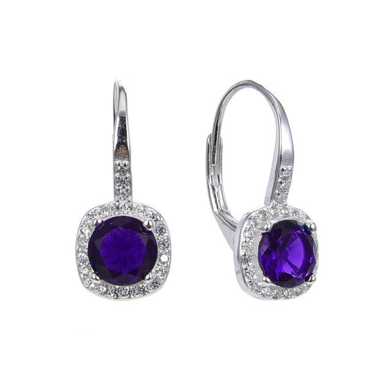 Zarcillos Quadrati Viola