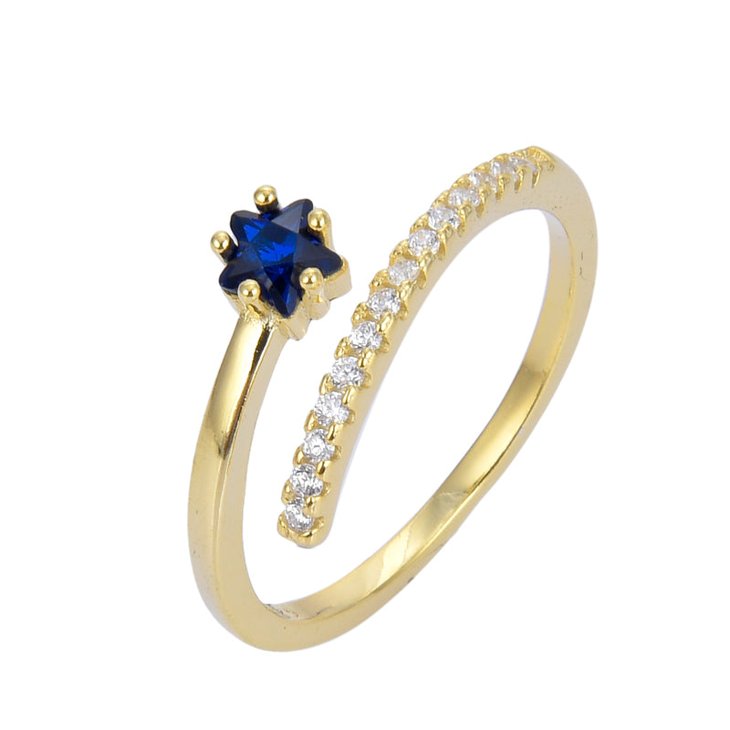 Anillo D'oro Stella Blu