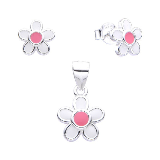 Set Infantile dei Fiori Rosa