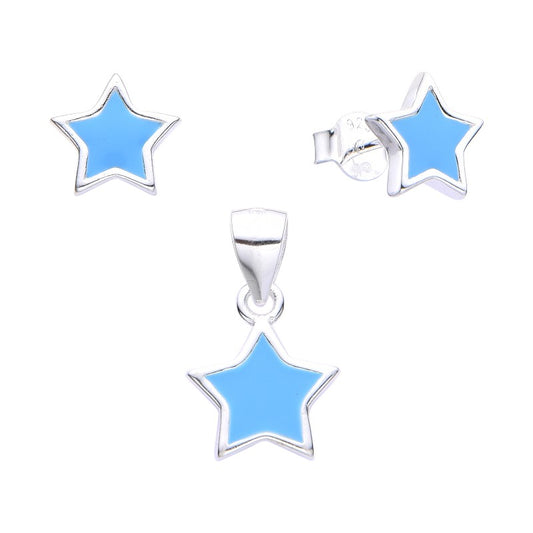 Set Infantile delle Stelle Blu