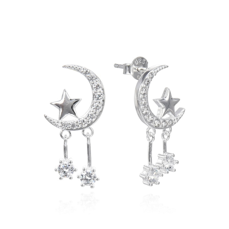 Zarcillos Luna e Estelle